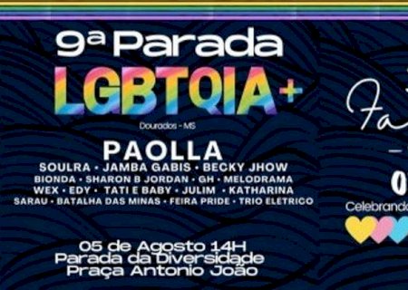 Sábado tem Parada LGBTQIA+ na Praça Antônio João