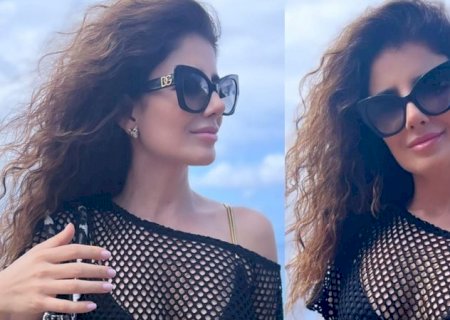 Paula Fernandes mostra corpo escultural em Noronha: 'Perfeita'