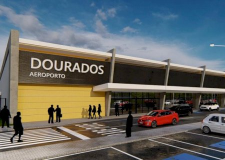 Governo apresenta nova fachada do aeroporto regional de Dourados