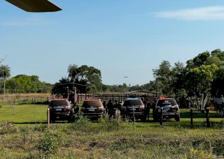 PF e Polícia Civil desmontam entreposto do PCC na fronteira