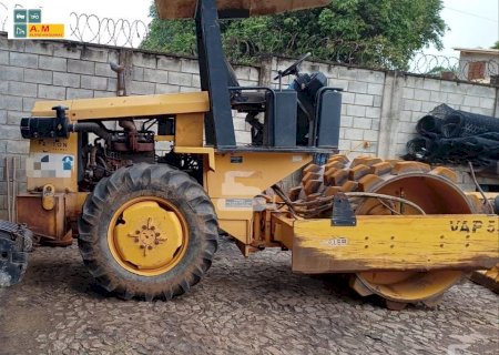 ‘Estou cansado e moro longe’, diz homem preso após furtar rolo compactador em Dourados