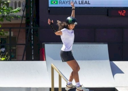 Brasil faz dobradinha com Rayssa Leal e Pâmela Rosa no skate street feminino do Pan de Santiago