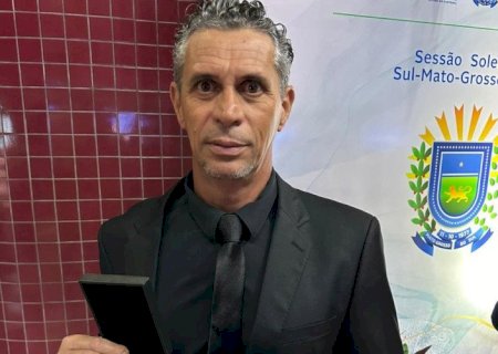 Investigador de Dourados é homenageado pela Assembleia Legislativa de MS