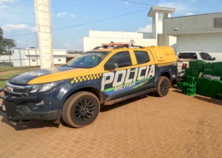 PM Rodoviária apreende 1,2 tonelada de maconha e recupera Toro furtada