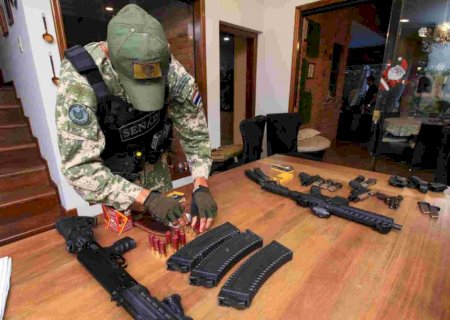 Campo-grandense é preso em operação internacional que investiga tráfico de armas