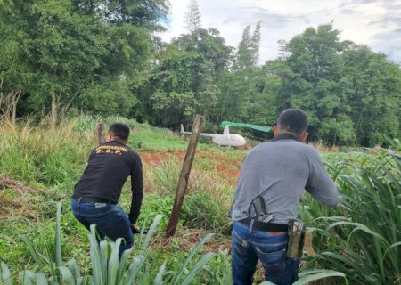 Polícia paraguaia apreende helicóptero furtado recentemete no Brasil