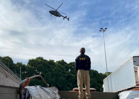 Douradenses são presos pela PRF com quase 8 toneladas de maconha em caminhão