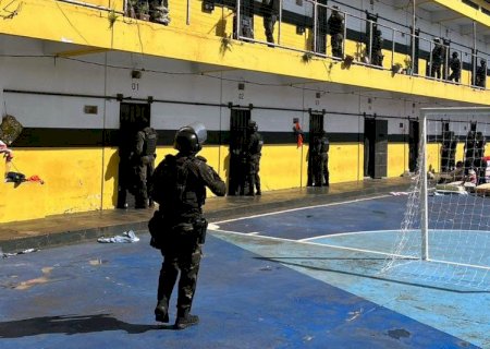PED é alvo de operação para apreender celulares de presos