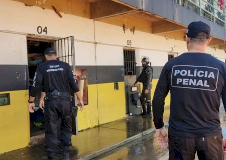 Polícia Penal faz operação contra grupos criminosos no sistema prisional