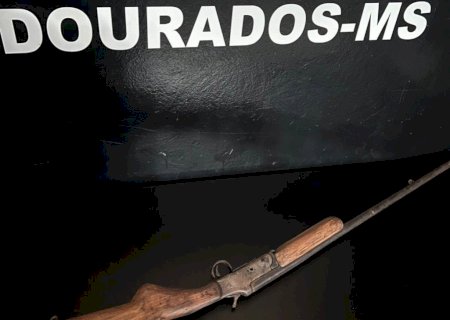 Polícia Civil apreende espingarda de autor de tentativa de homicídio