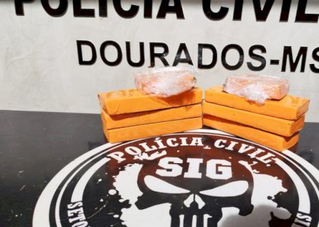 Polícia Civil prende traficante e apreende entorpecentes em Dourados