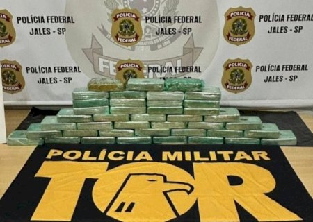 Representante comercial de MS é preso com 42 quilos de cocaína em SP