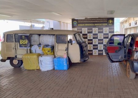 Três pessoas são presas com quase R$ 700 mil em contrabando em Dourados