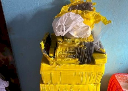 Polícia prende ‘Pantera Negra’ e apreende 135 quilos de maconha em Dourados