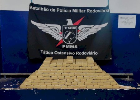 Polícia Militar Rodoviária prende homem por tráfico de drogas em Ponta Porã