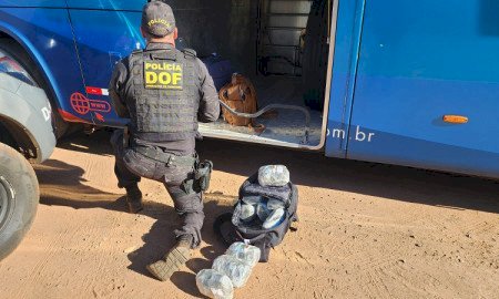 Passageiro de ônibus que seguia com droga para Campo Grande é preso