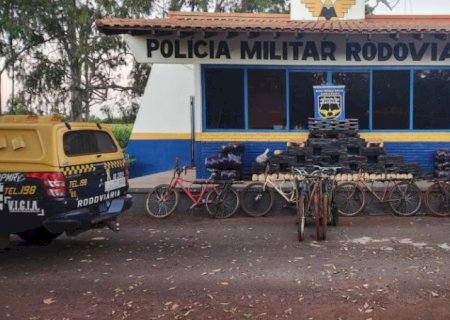 Homem que transportava droga em bicicleta é preso na fronteira