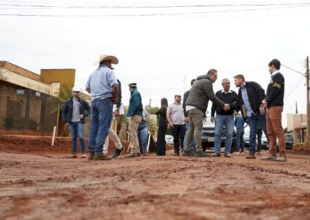Equipe do Fonplata acompanha avanço das obras em Dourados e nos distritos