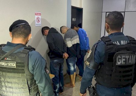 Três são presos por furto e desmanche de motos em Dourados