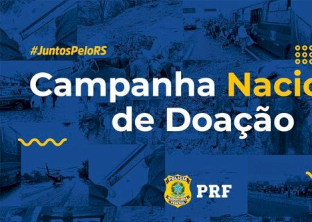 PRF inicia campanha de arrecadação de doações para desabrigados