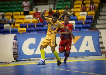 Time de MS perde a terceira seguida no Brasileirão de Futsal