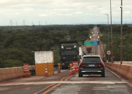 Terceira concretagem da ponte sobre o rio Paraguai será no fim de semana