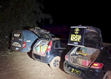 DOF apreende R$ 500 mil em mercadorias contrabandeadas do Paraguai