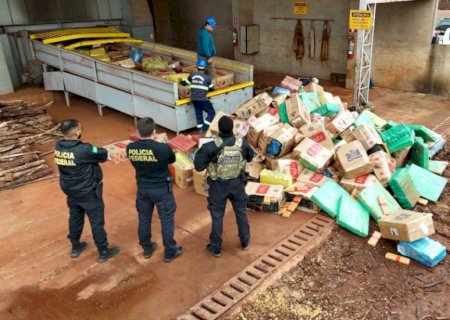 Com apoio do Exército e Força Nacional, PF incinera 12 toneladas de drogas