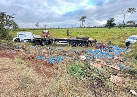 Dez pessoas são indiciadas por saque de carga de cerveja na MS-276