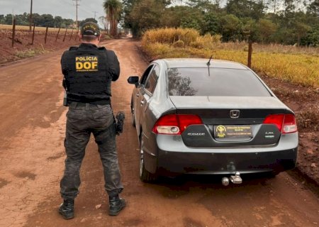 Veículo com registro criminal por estelionato é recuperado pelo DOF em Dourados