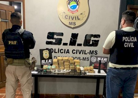 Ação conjunta desarticula quadrilha douradense que atuava no tráfico de drogas