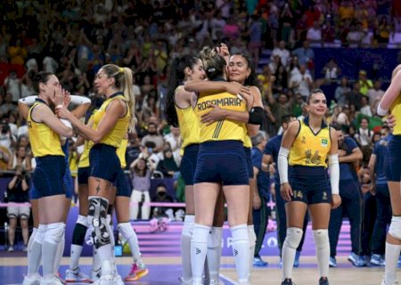 Brasil supera Turquia e conquista bronze no vôlei feminino em Paris