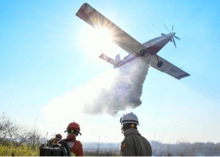 Ação de MS em combate a incêndios é destacada em Brasília