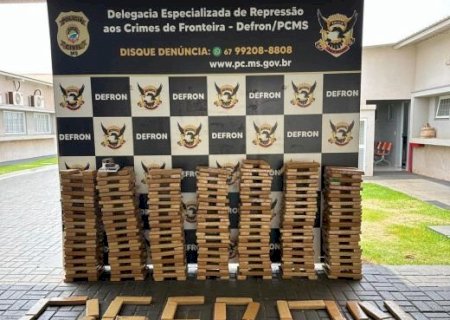 Defron apreende 375 quilos de maconha com adolescente