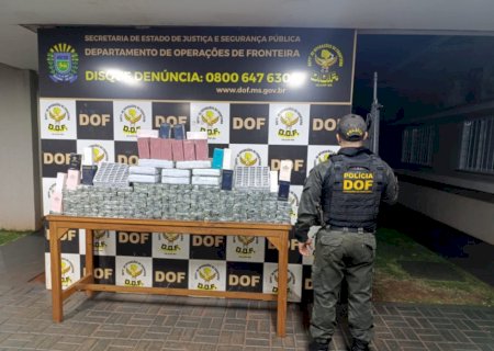 Casal é detido com mercadorias que seriam entregues em Dourados