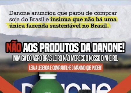 Produtores rurais propõem boicote aos produtos Danone no Brasil