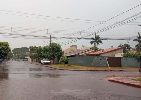 Segundo dia do mês tem chuva de 20 milímetros em Dourados