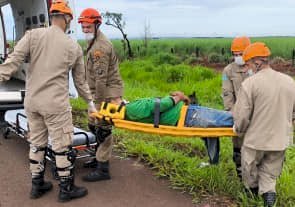 Colisão frontal deixa um morto e 3 feridos na saída de Dourados e Ponta Porã