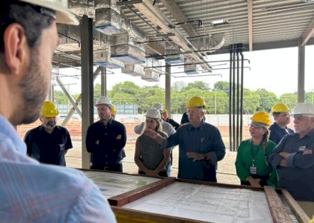 ACED visita obras do Hospital de Amor e reforça apoio à saúde oncológica em Dourados