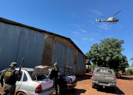 DOF apreende 2 carros carregados com materiais ilegais avaliados em R$ 300 mil