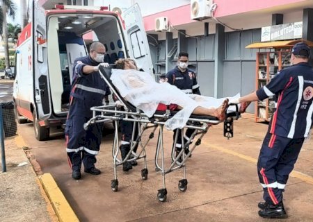 Homem é esfaqueado no peito no Jardim Monte Líbano