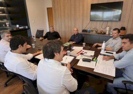 Em reunião com Marçal Filho, usina de biodiesel projeta mega investimento em Dourados