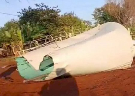 Caixa d’água desaba em aldeia 18 dias após visita de ministra a Dourados