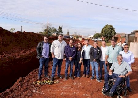 Parque dos Jequitibás é atendido com asfalto e drenagem