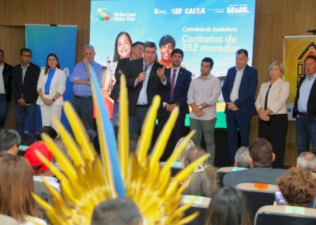 Parceria vai levar moradias a 10 aldeias indígenas e 3 assentamentos em MS