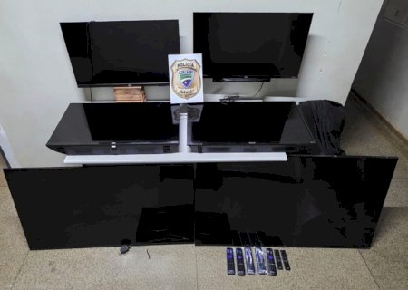 Indivíduos que praticaram furtos a residências em MS são presos em flagante