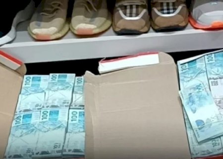 PF apreende R$ 1,3 milhão em caixa de sapatos