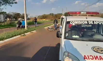 Brasileiro de 46 anos morre ao colidir contra poste na fronteira de MS