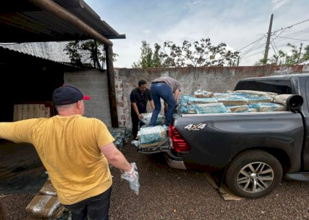 SIG apreende 1 tonelada de maconha em área de lazer abandonada no Bairro Greenville