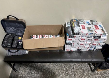 Operação apreende arma, munições, drogas e cigarros de origem estrangeira em MS
